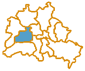 Karte Bezirk Charlottenburg-Wilmersdorf Map Plan
