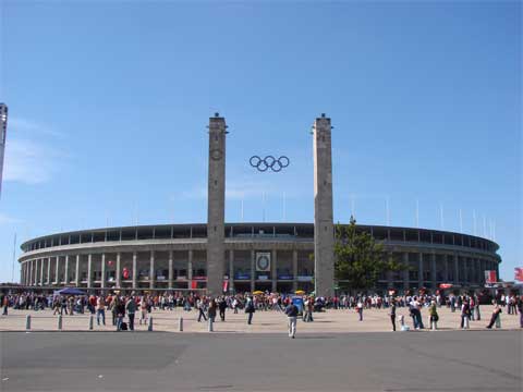 Olympiastadion Berlin Bundesliga Fußball