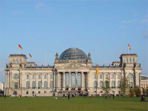 Berliner Reichstag Bundestag Parlament