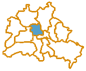 Stadtplan Ortsteil Tiergarten Karte
