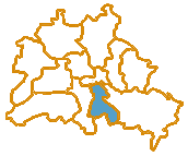 Karte Bezirk Neukölln Map Plan